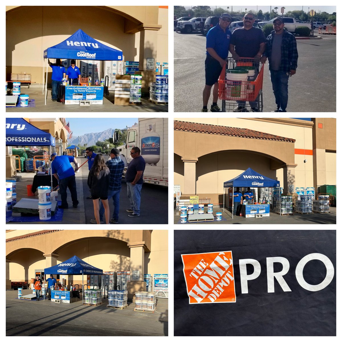 Saturday,
Pro Appreciation at #HomeDepot 0486, Tucson, AZ. Stop by and talk to the Henry Expert about roof solutions, and white roof coating. @HenryProSales <a href="/HenryPROArizon1/">Henry PRO Arizona</a> <a href="/JoshVega3030/">Josh Vega</a> <a href="/RobHenryCo/">Rob Roberts</a>