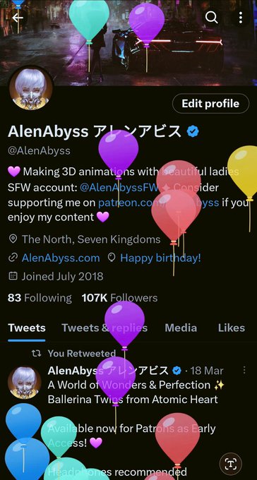 Two decades plus two years now 🥲 there is still a long way to go :) Tysm 💜💜 https://t.co/IoKib1bVPX<a href="/tag/nierautomata"class="tags"><span>#nierautomata</span></a>