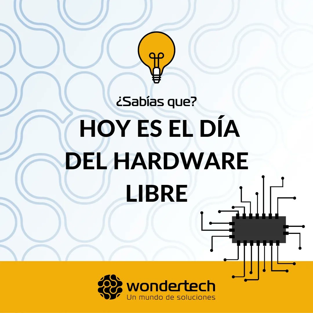 wondertechwth's tweet photo. En Wondertech, estamos comprometidos con la innovación y la libertad tecnológica, por eso apoyamos y celebramos el Día del Hardware Libre. ¡Únete a la celebración! 🚀💻
#DíaDelHardwareLibre #Wondertech #HardwareLibre #InnovacionTecnologica https://t.co/Ds2iHl67HM