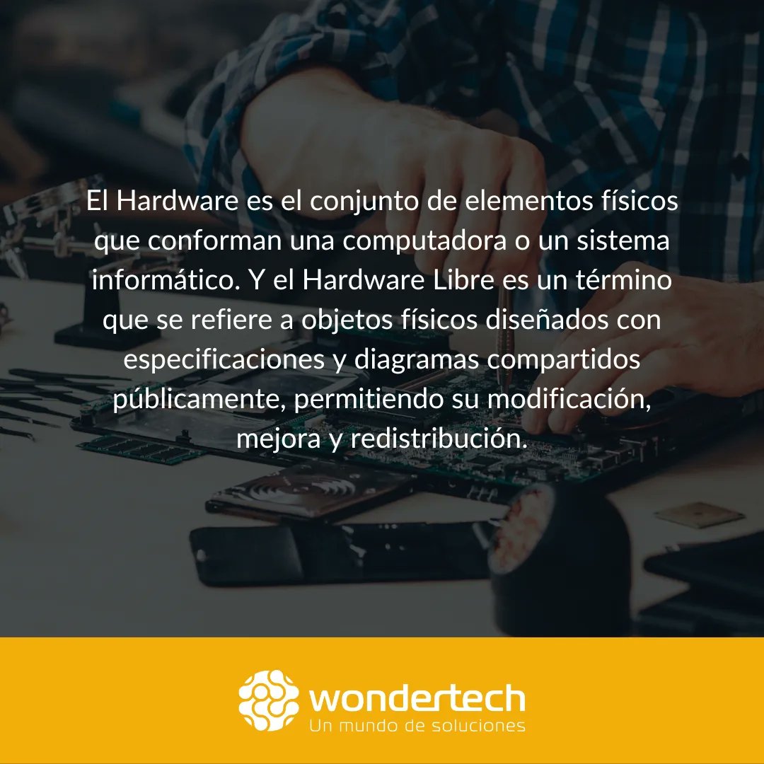 wondertechwth's tweet photo. En Wondertech, estamos comprometidos con la innovación y la libertad tecnológica, por eso apoyamos y celebramos el Día del Hardware Libre. ¡Únete a la celebración! 🚀💻
#DíaDelHardwareLibre #Wondertech #HardwareLibre #InnovacionTecnologica https://t.co/Ds2iHl67HM