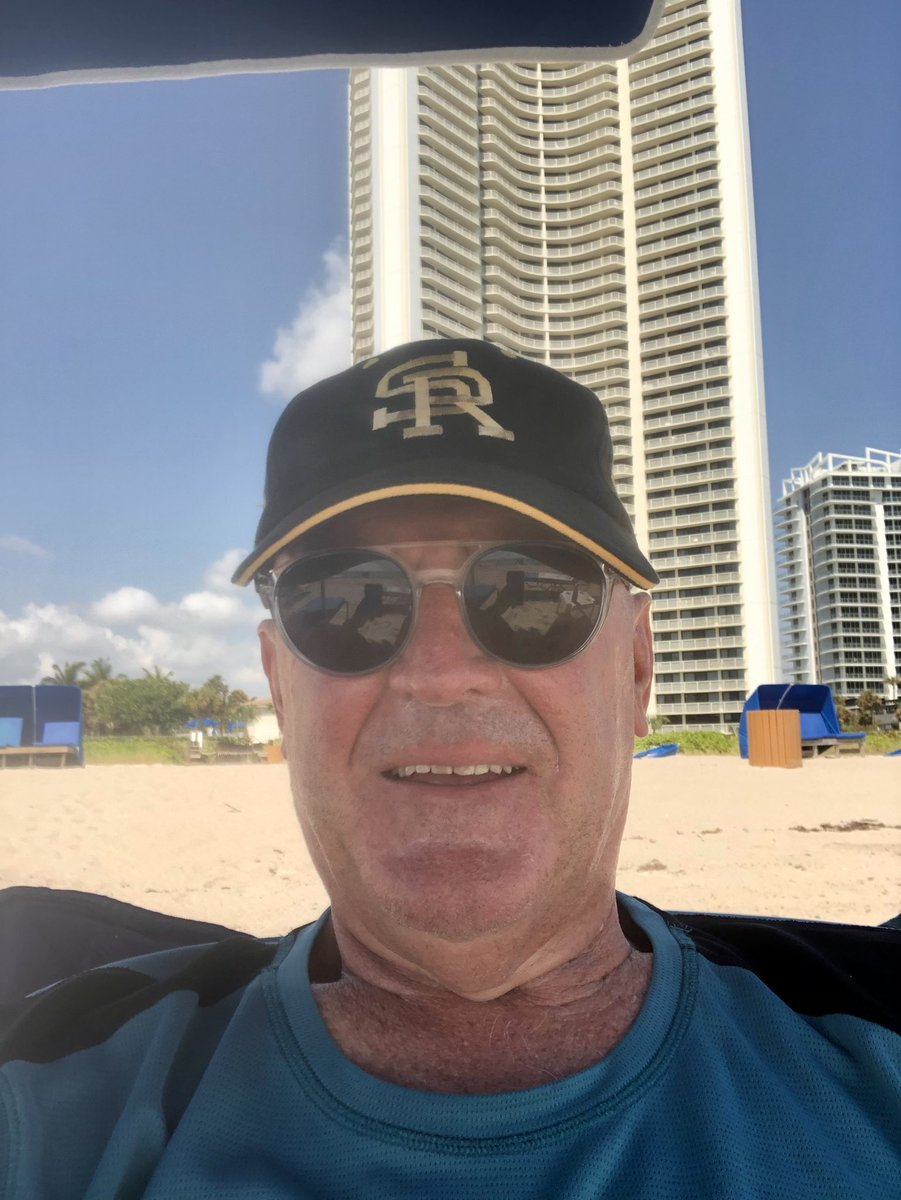 DanDlance's tweet photo. @gogoldenknights @saintrosebase Wearing my colors on the beach to support my St Rose Baseball brothers for their big weekend series at LeMoyne. Bring home the W’s boys. https://t.co/d81GKbORbf