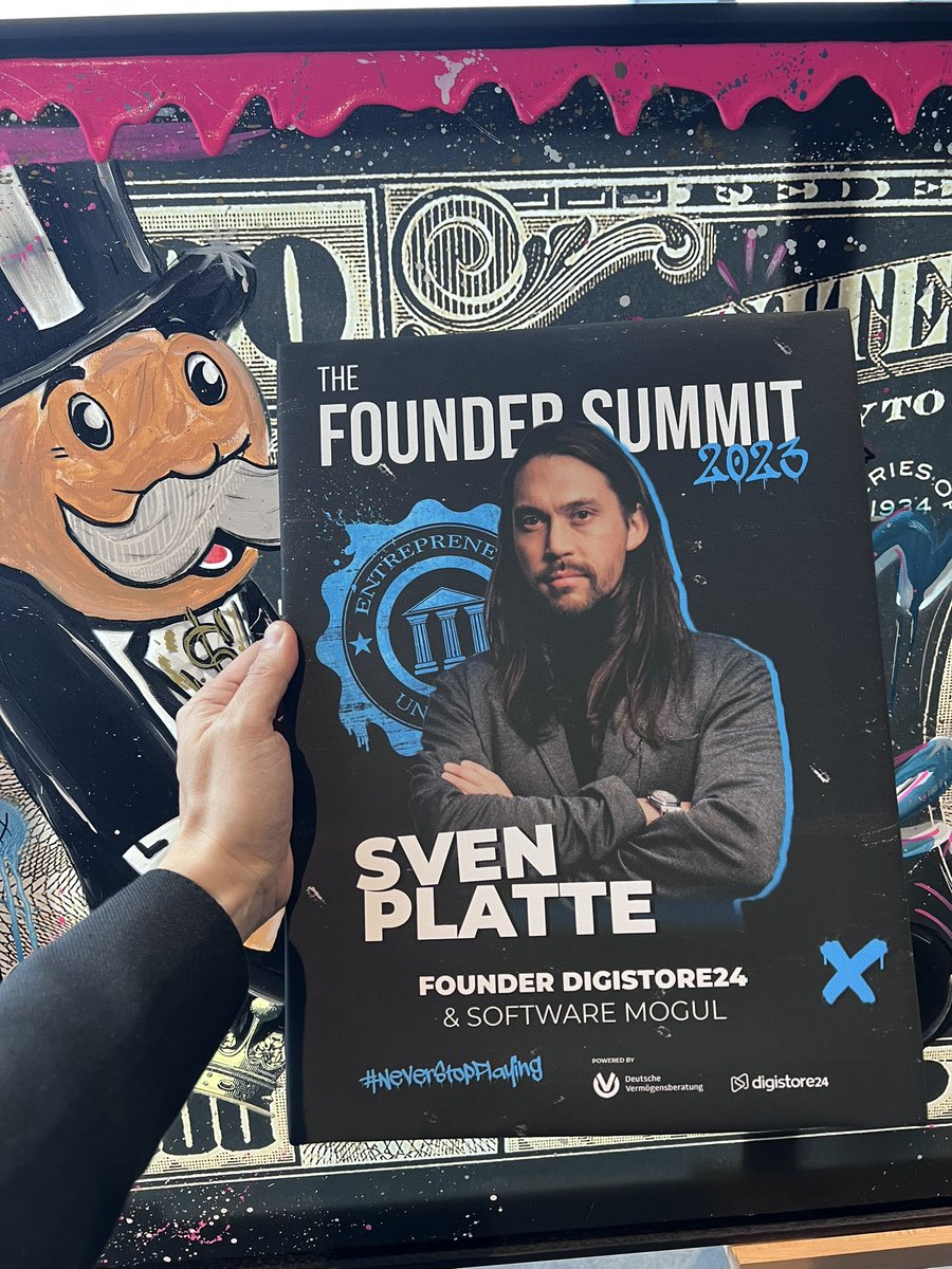 SvenPlatte's tweet photo. #foundersummit23 #foundersummit #digstore24 https://t.co/q3ev63hVp8