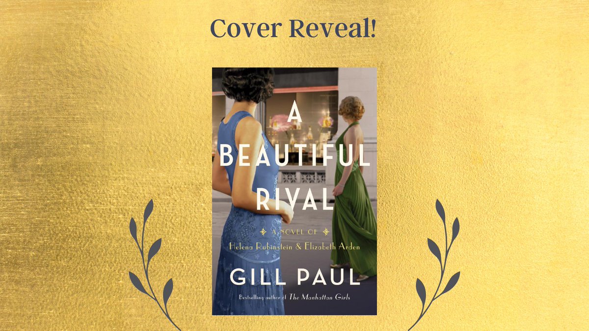 ShortBookScribe's tweet image. L👀k at the stunning cover of #ABeautifulRival by @GillPaulAUTHOR

This story of the infamous rivalry of cosmetic titans #ElizabethArden &amp;amp; #HelenaRubinstein sounds brilliant

Out 31st Aug in the UK 
Pre-order: rb.gy/s55eh

#HistoricalFiction #CoverReveal 
#Beautyicons