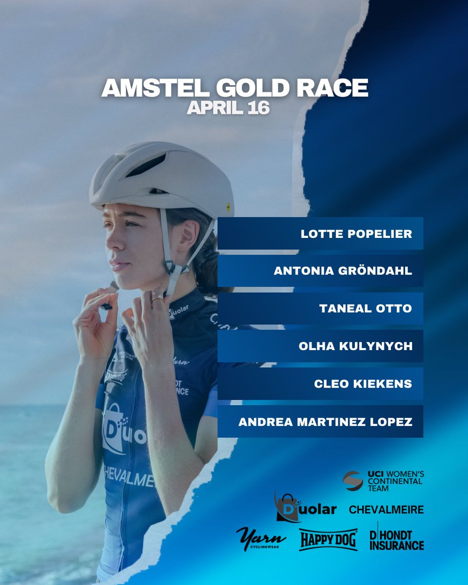 Next WWT-battle in tomorrow’s <a href="/Amstelgoldrace/">Amstel Gold Race</a> 🇳🇱. The start will be given in Maastricht &amp; the race finishes in Valkenburg after 156k &amp; the famous Cauberg.

🎥 Live on <a href="/sporza/">sporza</a>  &amp; @eurosportnl
