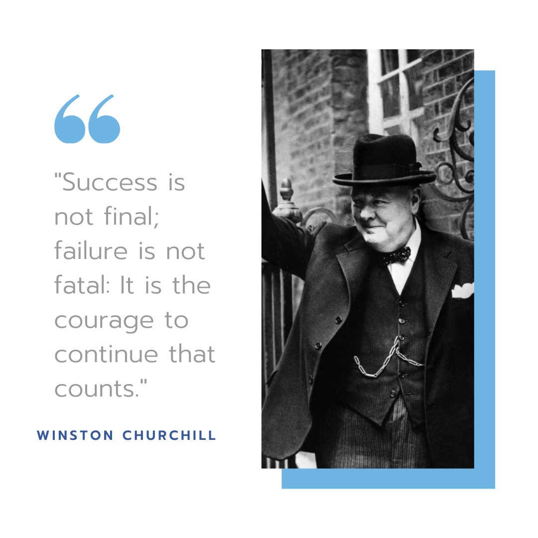 GlobalCoreM's tweet image. "Success is not final; failure is not fatal: It is the courage to continue that counts."