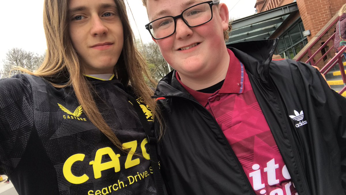 Sons at the villa #avfclive