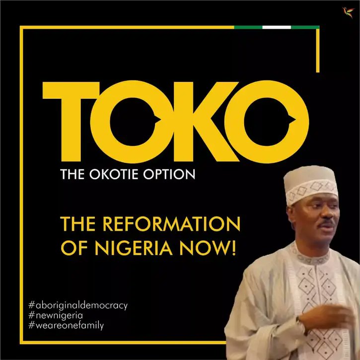 MoCreamCoffee's tweet photo. Our democratic experiment has rather been quixotic. All because of the system. The SYSTEM is the problem – not the actors. It's time for reconciliation and reconstruction. 
#TOKO – The Reformation of #Nigeria Now! #AboriginalDemocracy #NewNigeria #WeAreOneFamily https://t.co/amSkSU9QhQ