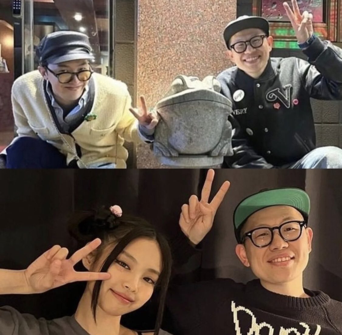GDJENGDX's tweet photo. jendragon with verdy🤭jennie and gd's friends are all the same :) #jendragonisreal #taennieisfake #jendragonreal #taenniefake #blackpink #jenniekim #jiyong #theidol #gdragon #chanelcouplejendragon #jennierubyjane #ninigd https://t.co/4A7AU4L0YW