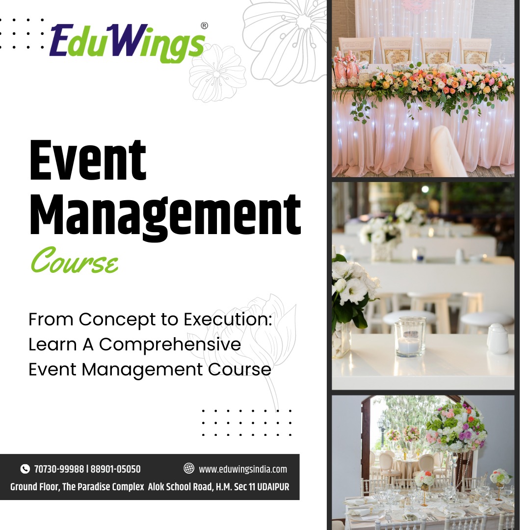 upgradeeduwings's tweet image. Plan Memorable Experience for Everyone Join our #EventManagementCourse &amp;amp; learn to create unforgettable moments with professionalism
ENROLL TODAY
📲7073099988 l 8890105050
🖱️eduwingsindia.com
🏢Paradise Complex HM Sector 11
#moderncourses #moneymakingcourses #EduWingsUdaipur