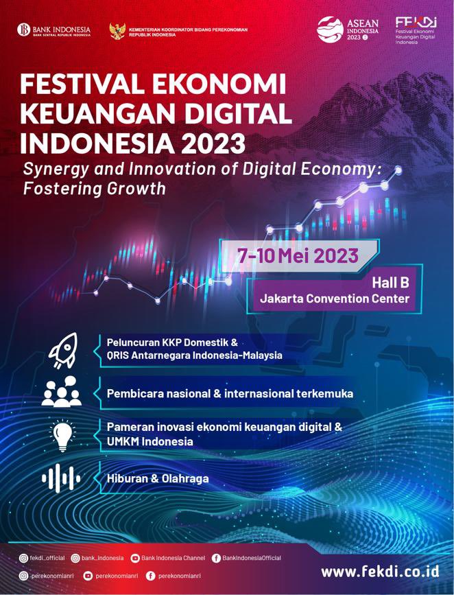 PerekonomianRI's tweet photo. #InfoEkon

Hai #SahabatEkon

Festival Ekonomi dan Keuangan Digital 2023 kembali digelar pada 7-10 Mei 2023, yang akan dilengkapi dengan beragam aktivitas serta inovasi menarik di bidang ekonomi dan keuangan. 

Yuk, catat tanggalnya dan meriahkan.

#FEKDI2023
#EKONomiUnggul https://t.co/cNeLKSPSTw