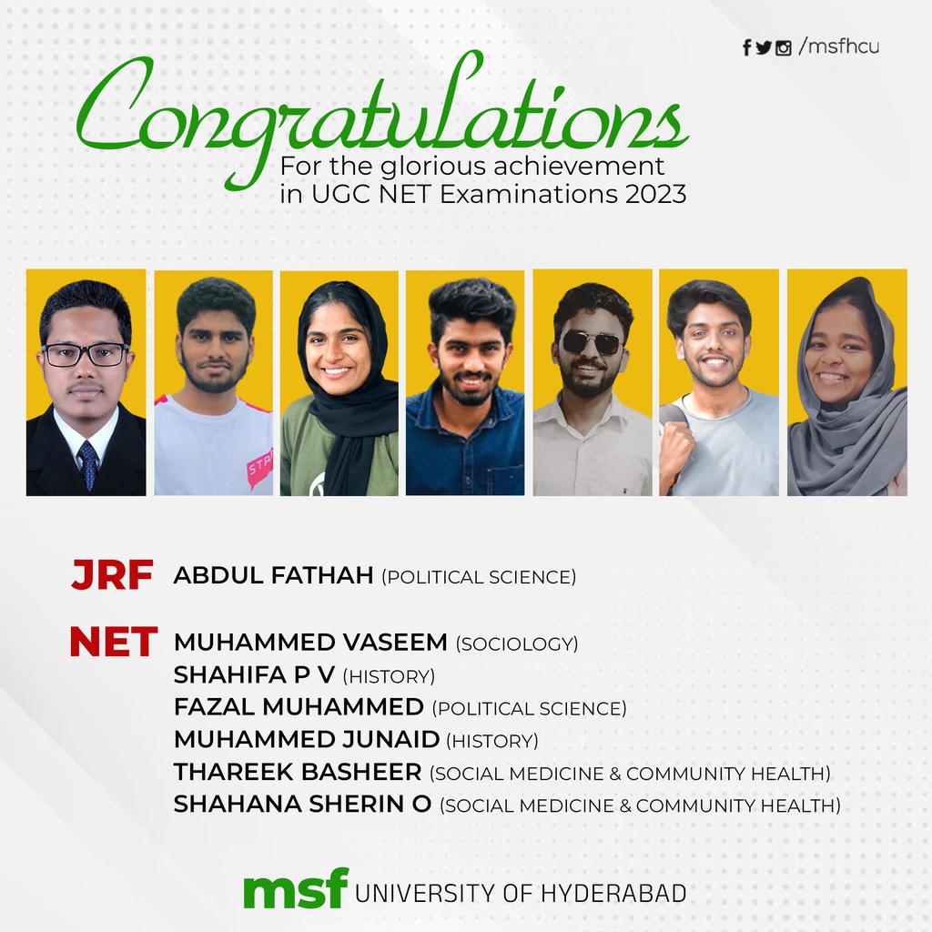 Muslim Students Federation-HCU tweet media