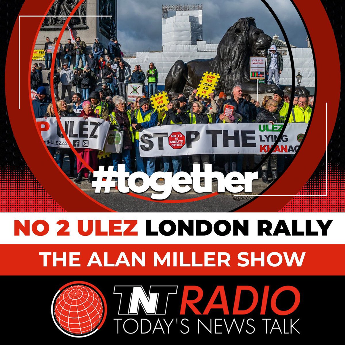 @alanvibe A great effort by @alanvibe and @Togetherdec and we all must contribute in this just cause to protect everyone lawful rights.

Please join and inform others 🙏

#No2ULEZ
#TakeBackDemocracy