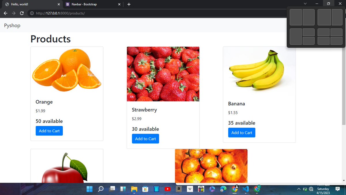Vikchukwuemeka's tweet photo. Yup I just completed a Django course and here his what I built with it, I know it's still a dummy website but I'm kinda proud of it
Thanks to this men Olabode Balogun @_ibejih @Kynsofficial
Built with Django for backend html and bootstrap for front end
#Moretolearn https://t.co/rQDV3tBySL