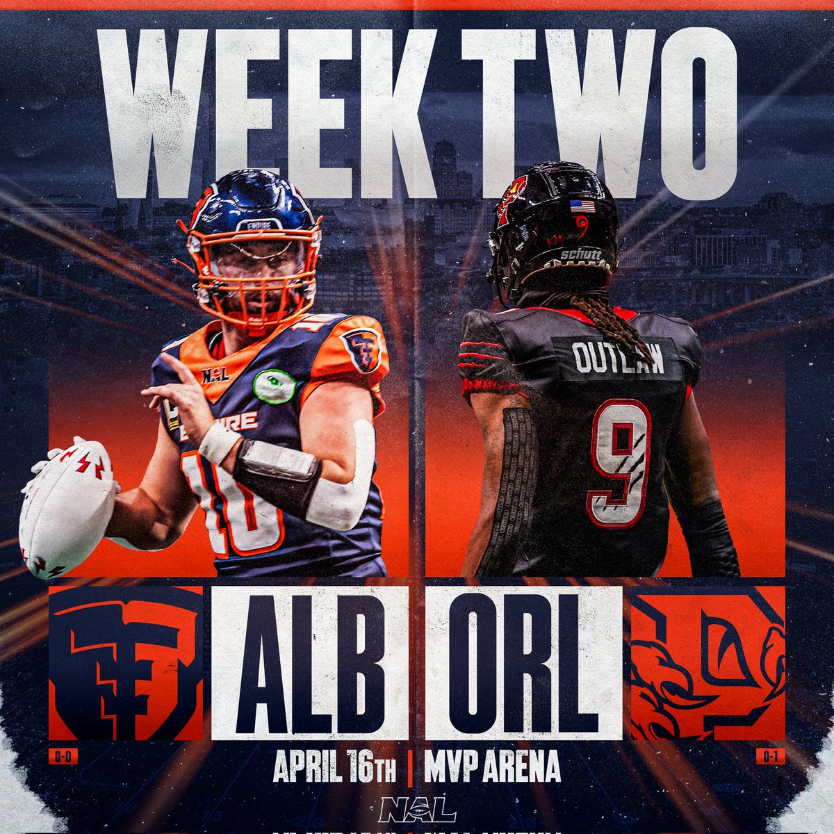 ONE more day until kickoff! Join us tomorrow at 2:30pm for our season opener!

🎟️ Get tickets now -> bit.ly/41H7vQw

#CodeOrange #WithOurShields #RoadToThreepeat