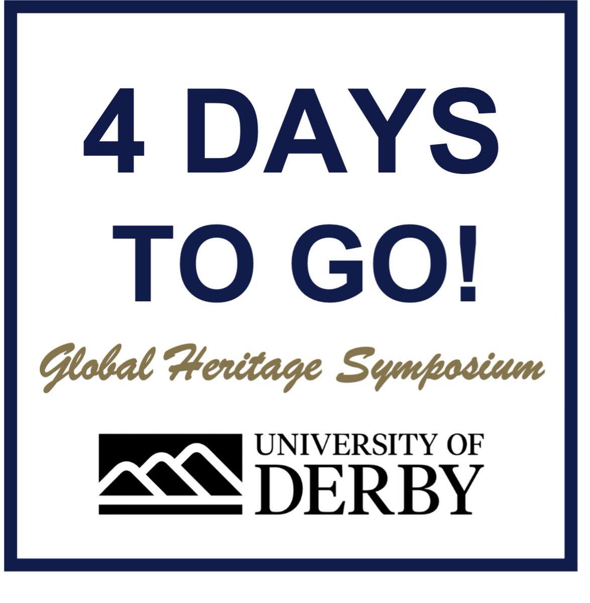 Happy weekend everybody! 4 more days to go! Be sure to book your place, it’s not too late! We’re looking forward to seeing you there! 😆📝 #ghs23 #uod #publichistoryandheritage