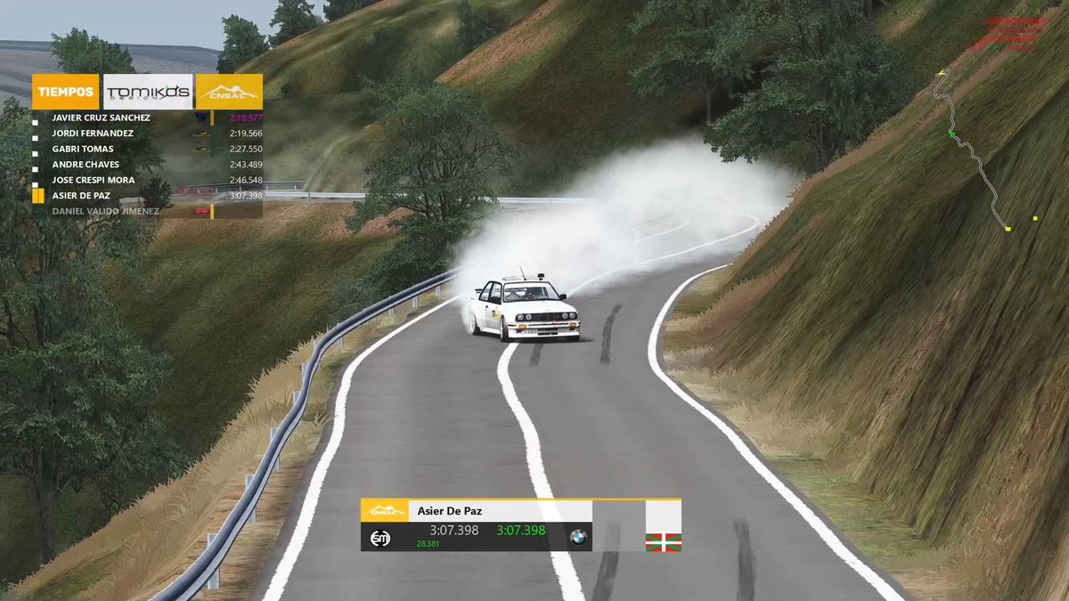 Super Sesión del CNSAC con 6 pilotos, si SEIS. ¿Os acordáis cuando en 2020 las sesiones se llenaban en 3 minutos? JAJAJAJA donde quedo eso...