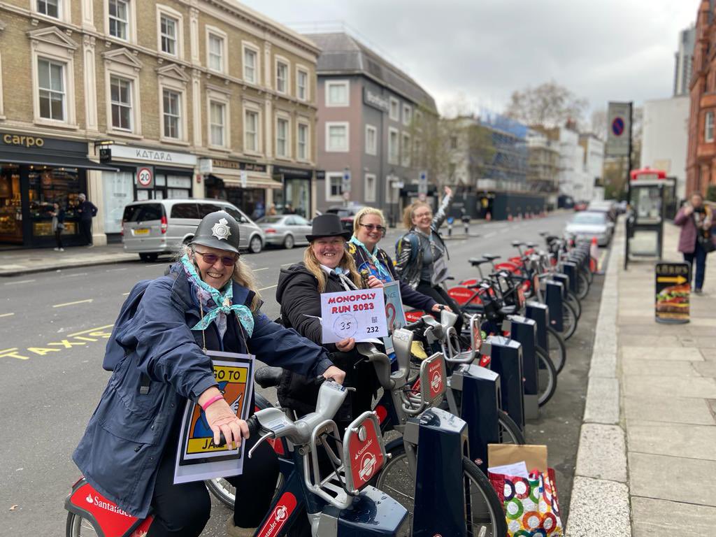 9thChadHeath's tweet photo. All aboard the bicycles! 
#Goldleague 
#Picture35
#MR23-232 
@monopoly_run 

#monrun23 #MR23 #monopolyrun https://t.co/IoLlRS1ySP