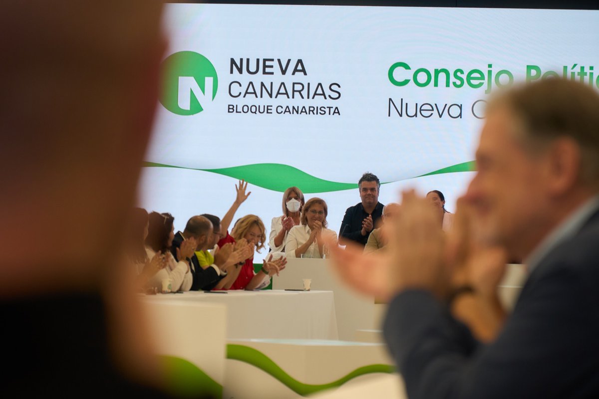 💚 Un Consejo Político-Tagoror Nacional de #Nueva_Canarias-Bloque Canarista ilusionante, en el que sentamos las bases para afrontar la campaña electoral, donde expondremos nuestro trabajo y compromiso por el bienestar de #Canarias.

#ConUstedes 🇮🇨