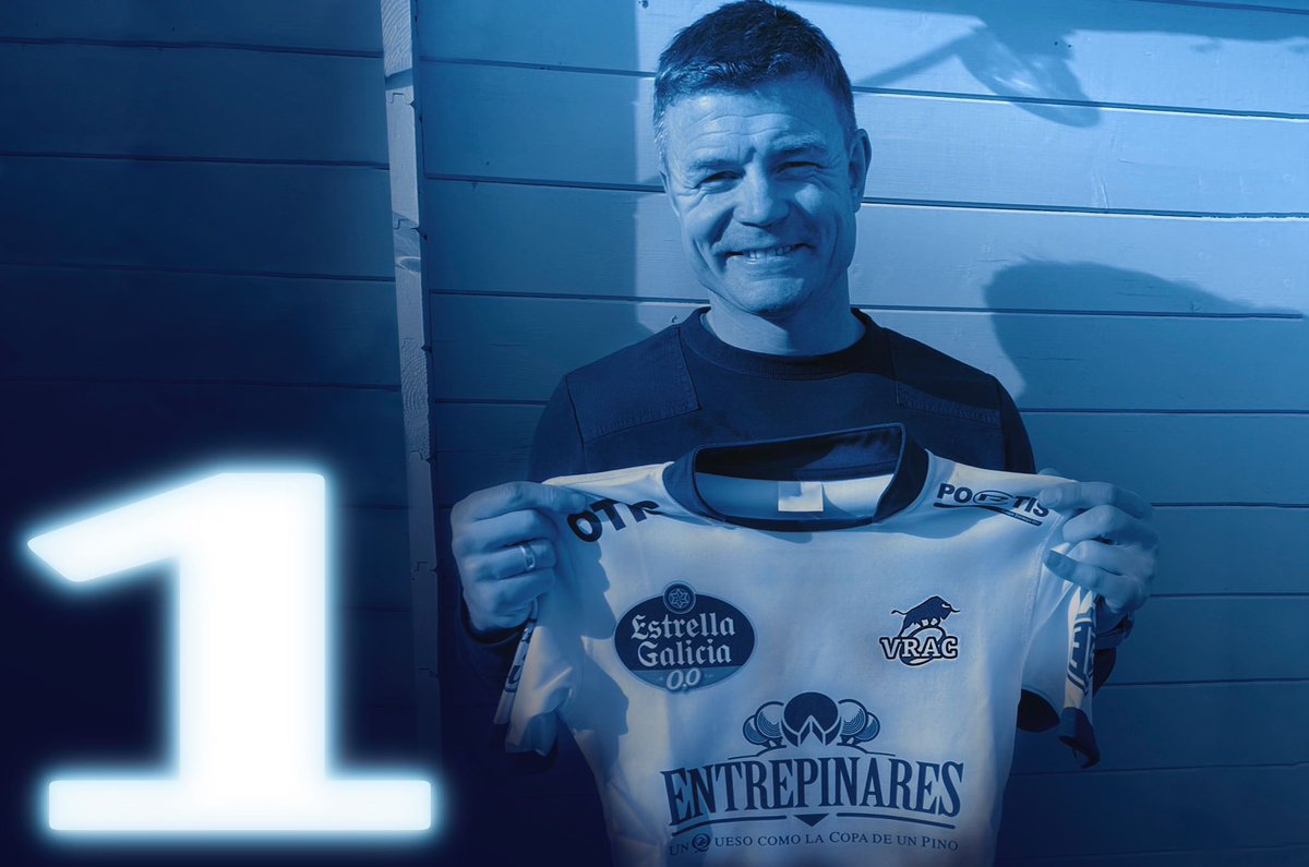 VRAC's tweet photo. 💪💙 Y a menos de 24 horas para nuestro último partido de la fase regular nos llega el apoyo de uno de los grandes

👏 ¡Gracias, @BrianODriscoll!

🏉 Mañana todos a Pepe Rojo (11.45) https://t.co/QSwHwpNiq0