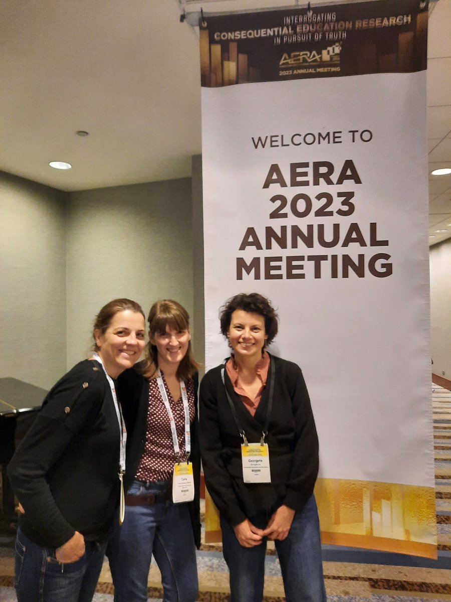 CarlaQuesada5's tweet image. Today it&apos;s my last day at #AERA2023 it&apos;s been a hell of experience but managed to present the work with @samarrs @PAFIU_UAB @AnnaCiraso and spend time with new and old friends. Still 2 presentations left w @hroigester &amp;amp; @LCaudlePhD @EducacioUAB #research #education