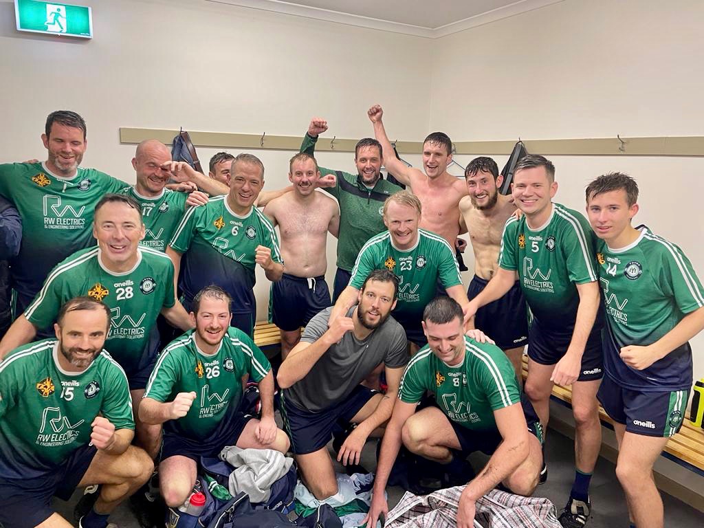 Congratulations <a href="/young_melbourne/">Young Melbourne</a> on their first league win, and to get it on the road in Geelong in pretty wintry conditions was all the better. Thanks to <a href="/GeelongGaa/">Geelong Gaels GAA</a> for the hospitality too. Amazing progress for the team and the club. As the skipper says, “Up Young Melbourne!”