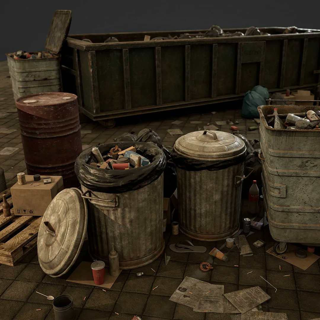PolySphere3D's tweet image. Unreal Engine 5.1 🟠 Trash City pack is available on Unreal Marketplace! 🚮

#unrealengine5 #unrealengine4 #unrealengine #ue5 #UE4 #3dart #3dmodeling