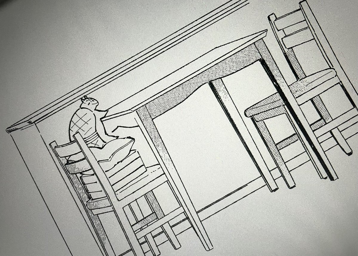 「これは原稿の息抜きにらくがきまんがかこ〜として小一時間を溶かしたダイニング」|やむだのイラスト