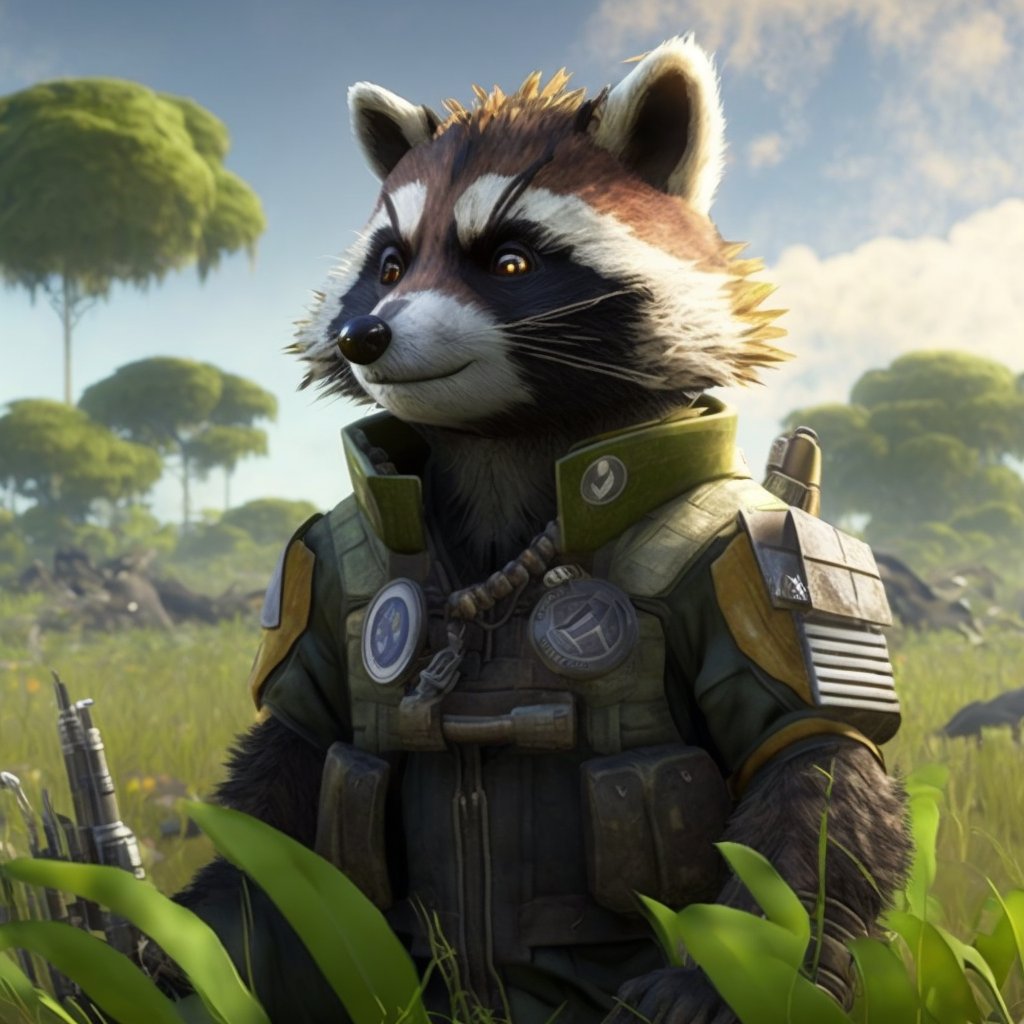 Prompt : raccoon wearing sungrass is taking a nap, in deep forest, unreal engine

#raccoon #midjourney #digitalartwork #AI #forest #nature