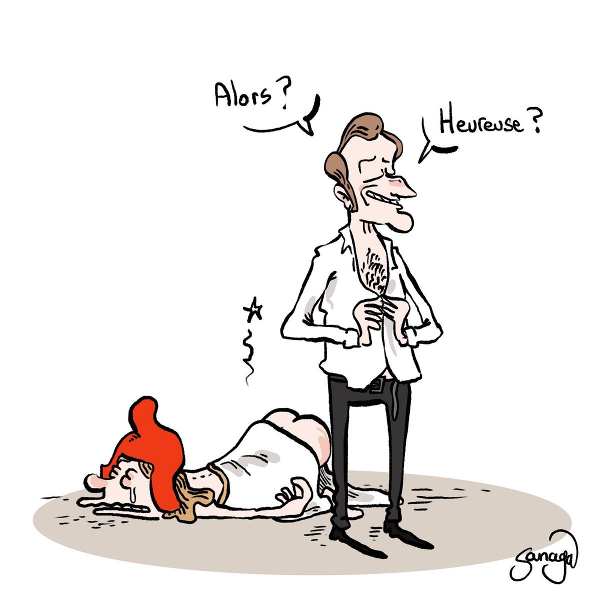 BlaguesDessins's tweet photo. Le #DessinDePresse de Sanaga : Passage en force
Retrouvez tous les dessins de Sanaga : https://t.co/VQNx0gcoo7
#DessinDeSanaga #ActuDeSanaga #Sanaga #Humour #Macron #EmmanuelMacron #RéformeDesRetraites #Retraites #PassageEnForce #Promulgation https://t.co/k0CWKshNKW