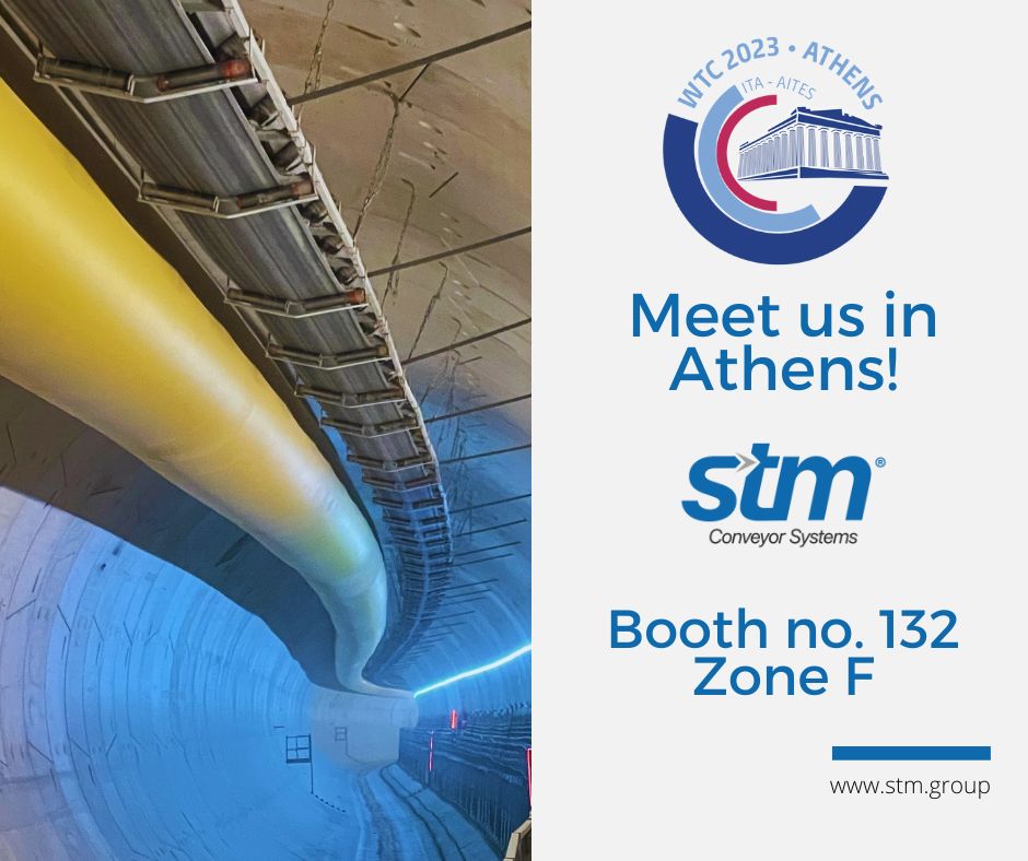 🔵 Mark your calendar and get ready to meet us in <a href="/WTC2023/">WTC 2023</a>
 taking place in Athens! @ITA_AITES

🇬🇷 MAICC Athens
📅15-17th of May 2023
📍Booth no 132 (Zone F)

#madeinitaly #conveyingvalue #conveyorsystems #tunnelling #exhibition #athens #greece #maicc