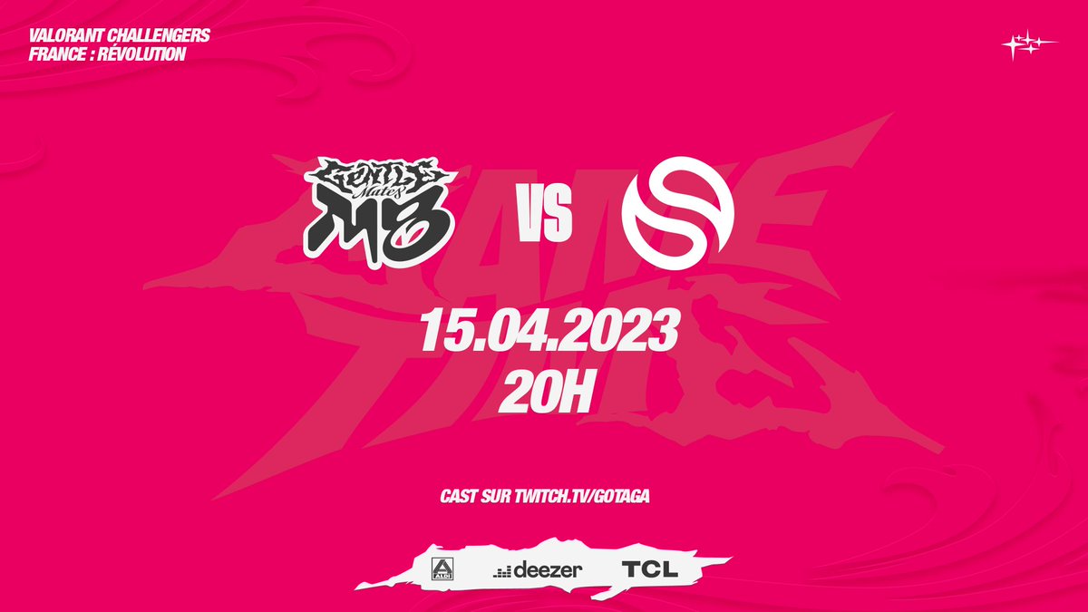 gentlemates's tweet photo. Pour débuter cette nouvelle ère en #VALRevolution, nous affrontons ce soir les félons de @SolaryTV !

Et on compte bien leur montrer qui sont les boss 🫣 #M8WIN https://t.co/dDfLb17gUl