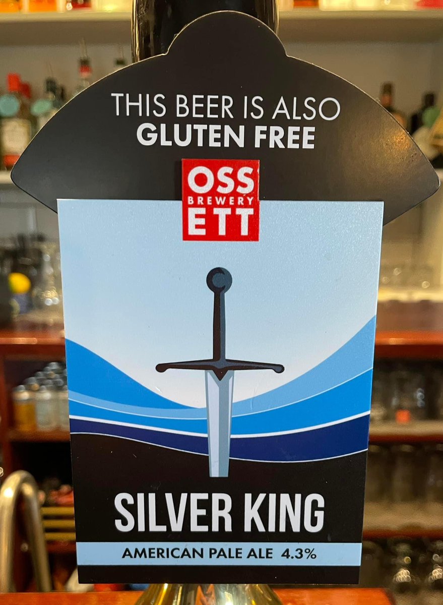Happy Saturday! The sun is trying to get out, &amp; this lovely favourite from <a href="/ossettbrewery/">Ossett Brewery</a> is back on the bar! 😎🍺