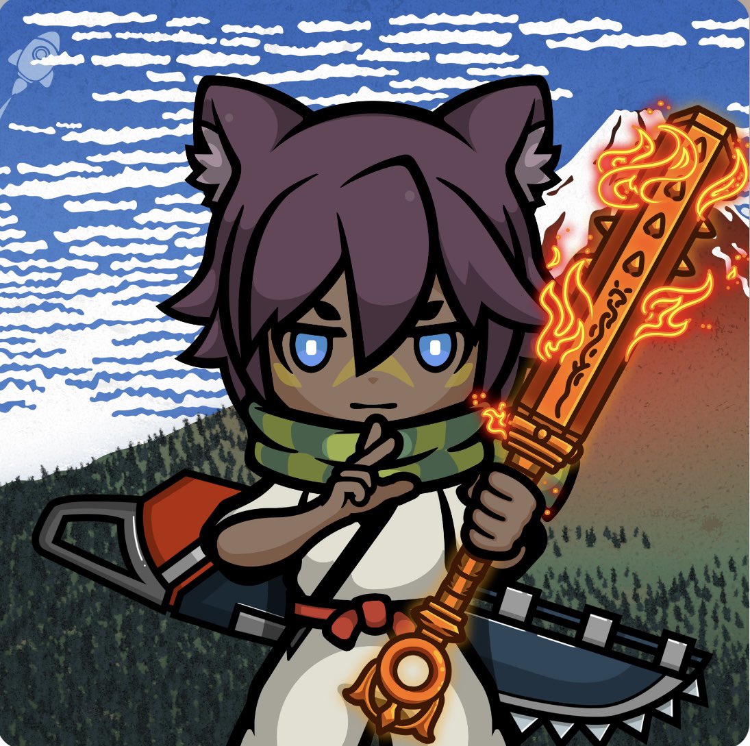 moriNFT3's tweet image. 「CNW Evolution 2nd」のリビール完了🎉✨

2つやってみたらどちらも新キャラの一夜さんが来てくれました😆✨
しかも、どちらも背景は別パターンの富士山🙌

今回のエボリューションも最高でした😭✨
さっそくプロフィール画像にさせていただきます🥷✨

#STARTJPN #CNW #KOUSEI
@KzcHArt