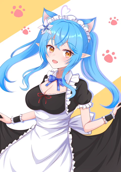 メイドラミィちゃん #LamyArt 