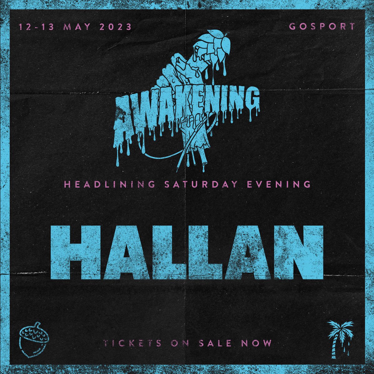 FIRST BAND ANNOUNCEMENTS // HALLAN playing SAT EVE 

#ItsTimeForAnAwakening #Indie #PostPunk #beerfestival #musicfestival #gosport #hampshire