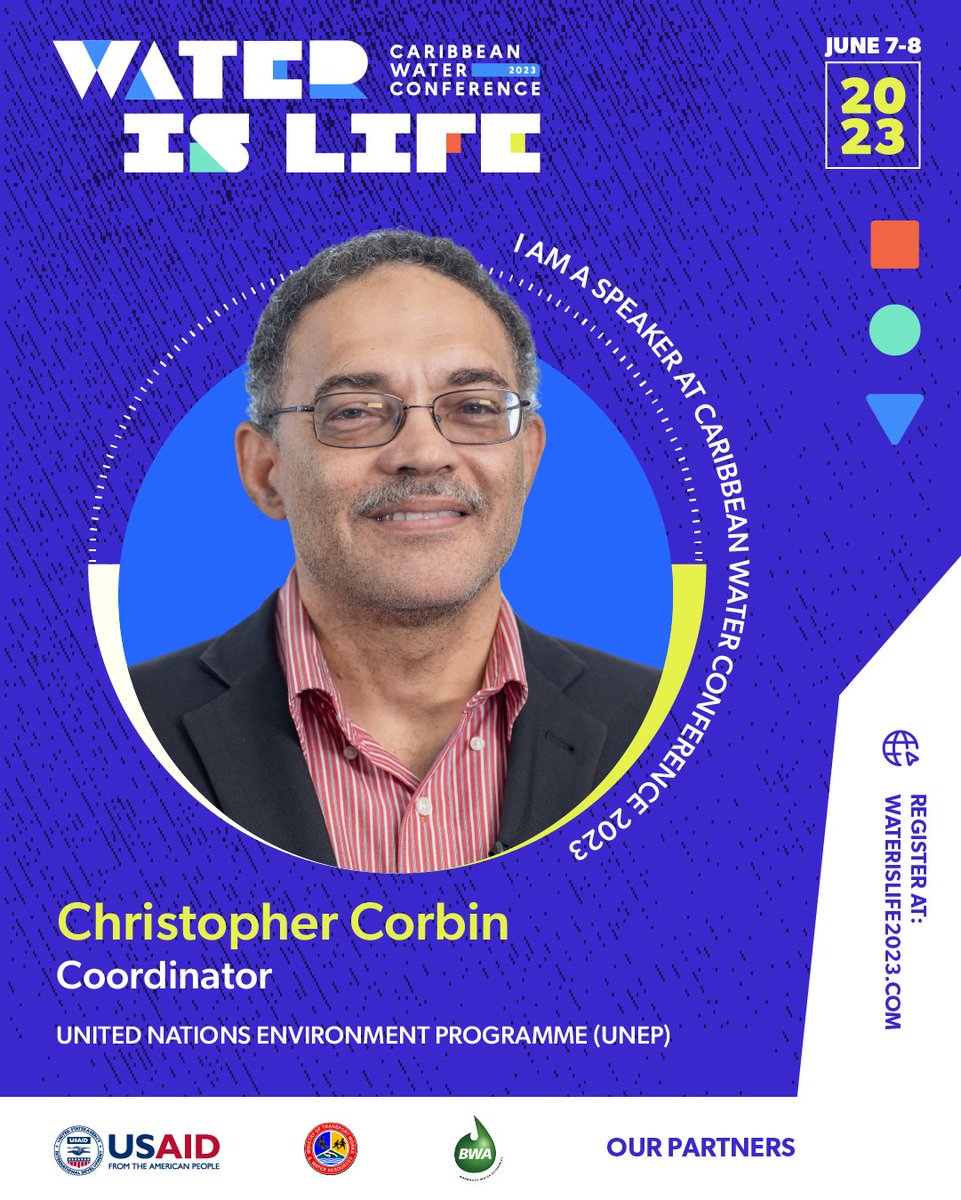 Safeguarding water resources is an urgent issue facing the Caribbean! Join me along with 700+ delegates on June 7-8, 2023, at the Caribbean Water Conference as we tackle the challenges of water access in the Caribbean. Registration is open at: https:/www.waterislife2023.com