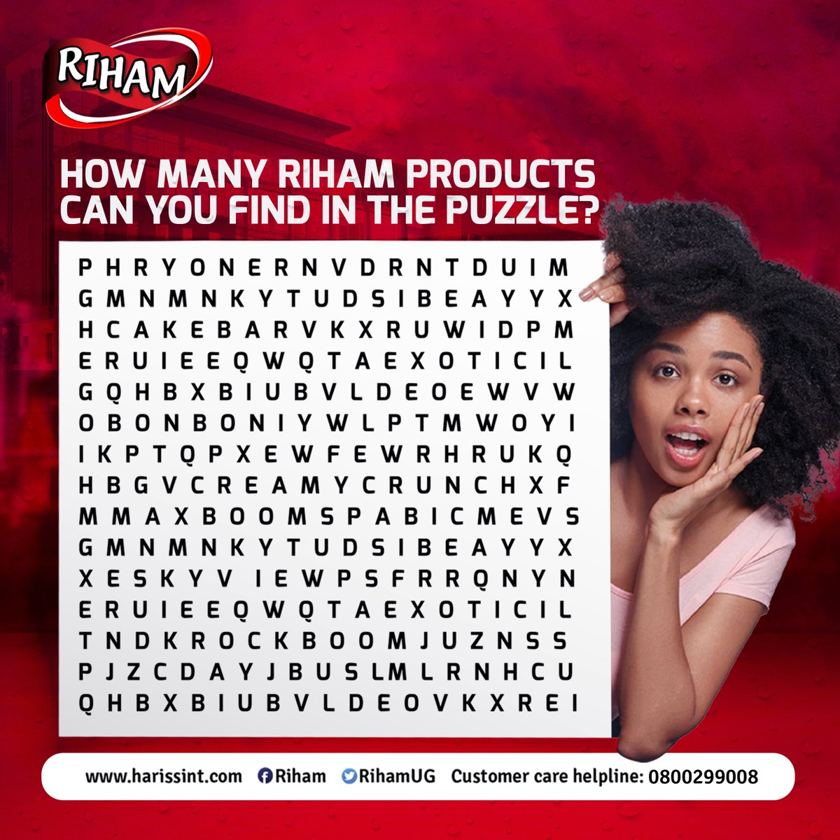 RihamUG's tweet photo. How well do you know our Riham products? Let’s see how many you can find below. https://t.co/svHiwoq8eV