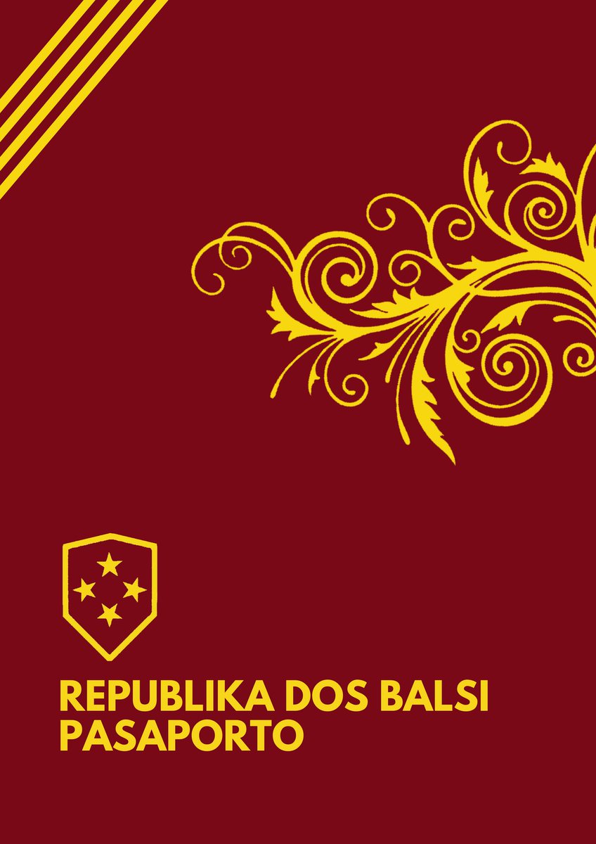BalziandWorld's tweet photo. LOOK: The Government of Balzi releases a Public Statement along with the New Design of the Balzian Passport. #Micronation #Balzi #Micronations #Passport #Politics #PressRelease #Government #BalziandtheWorld https://t.co/3CcwClO6mj