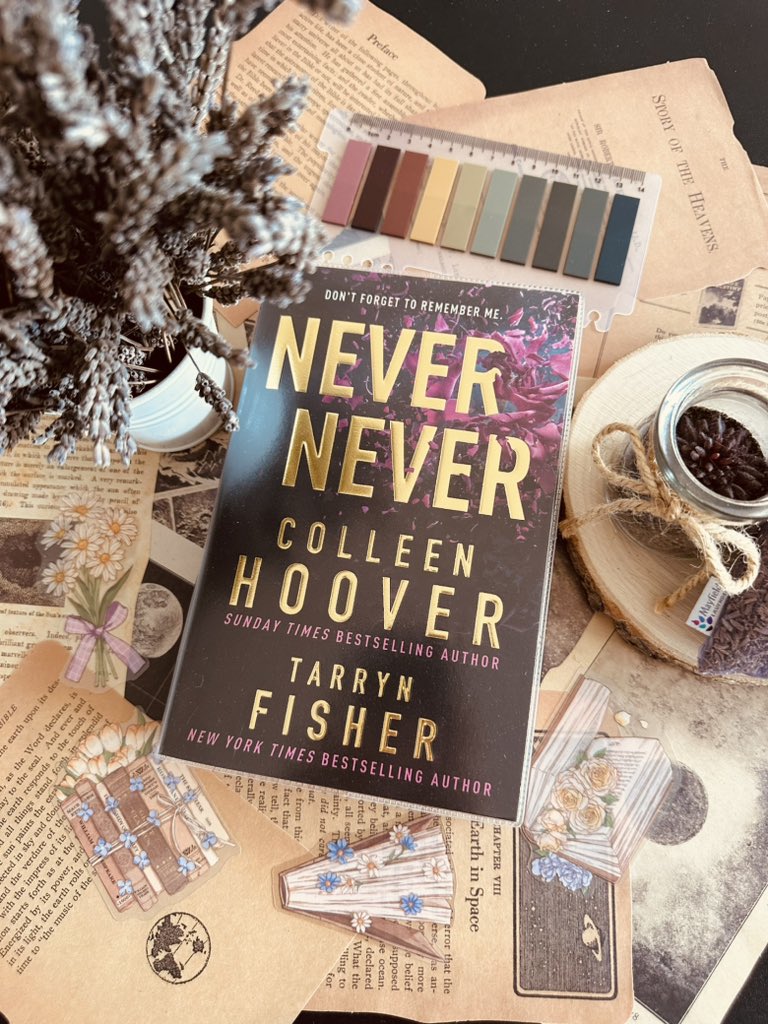 AlienCatsBooks's tweet image. Finally, I gave in to the obsession with Colleen Hoover’s books! 
#BookTwitter #NeverNever #ColleenHoover #CurrentlyReading