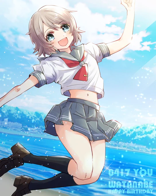 お誕生日おめでとうございます!また1年よろしくヨーソロー! #渡辺曜生誕祭2023 