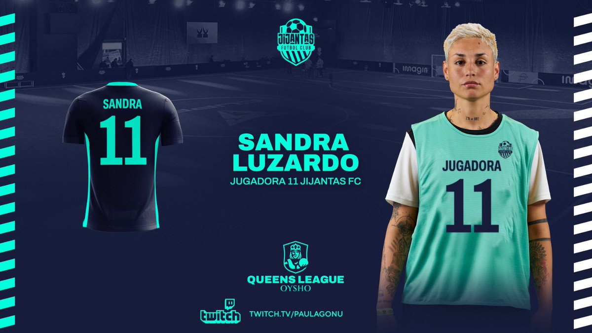 🔥 Presentamos a nuestra jugadora número 11… ¡¡Sandra Luzardo!! 

🇻🇪 ¡Bienvenida a tu nueva casa, Sandra! 

🔗 Conocemos a Sandra en directo (twitch.tv/gerardromero)