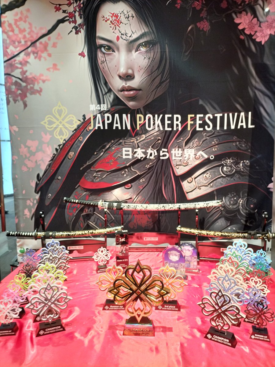 ThreeNinePoker's tweet photo. 🏆JPF🏆
👑MAIN EVENT👑
DAY2
27/323
🤩RYUさん🤩
1,240,000
😁ズミ😁
1,050,000
Three Nineから2名通過しましたー😍😍😍
明日は1番キレイなトロフィー目指して頑張りましょう🏆
@jpf_tw
#JPF #JPFポーカー
#ThreeNine #千葉ポーカー https://t.co/ZXlc7hiY5L