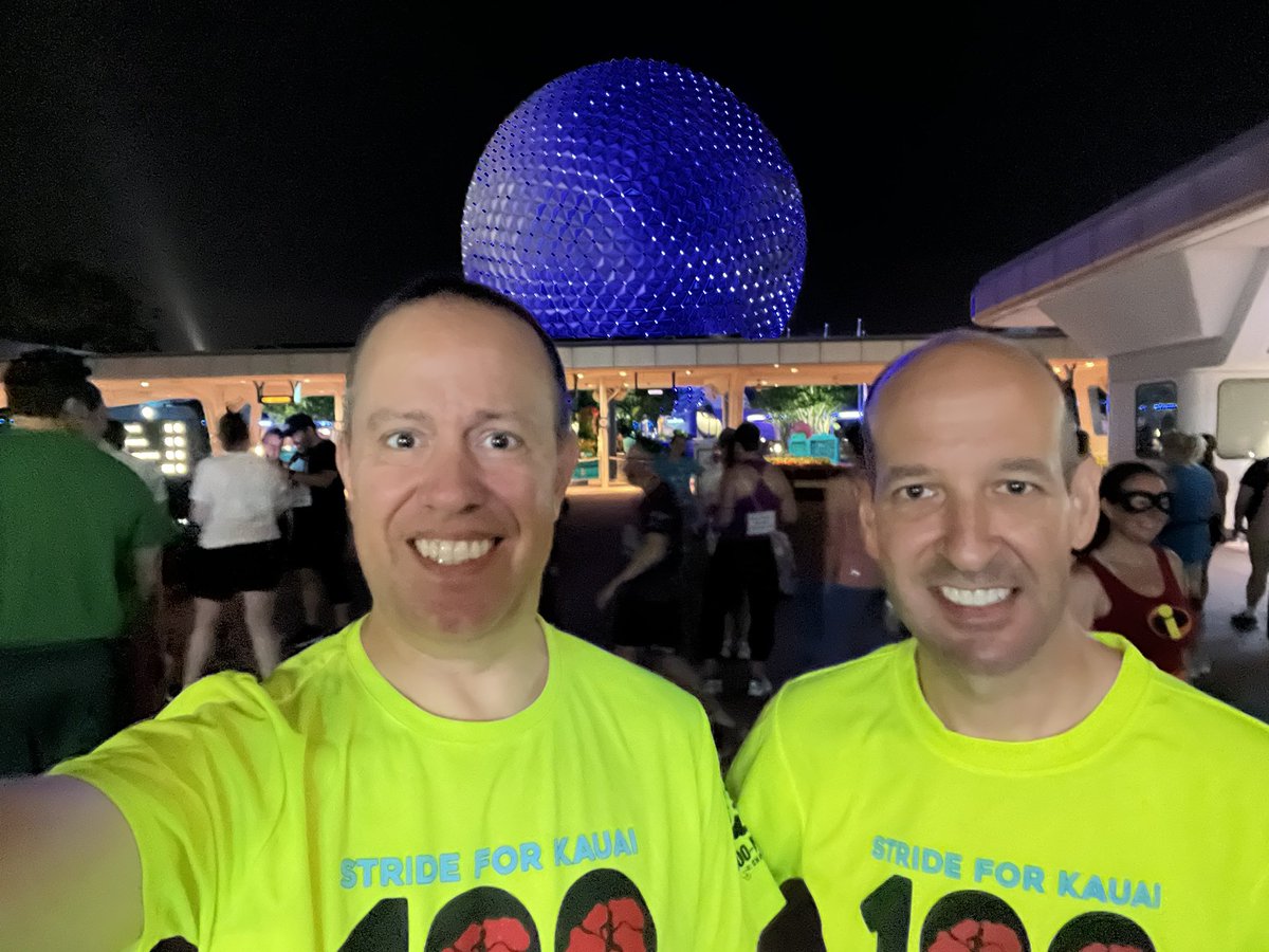 StevieAndLane's tweet photo. Completed the 2nd of 3 @runDisney #runDisney races this weekend. The #SpringtimeSurprise #10K is done! ✅ °o°

#SpringtimeSurpriseChallenge #10mile #run to go! 

Today we saw our @orangetheory coach #CoachThomas @musclemousefit in his tutu getting his pic with Goofy! https://t.co/ir20msk2xx