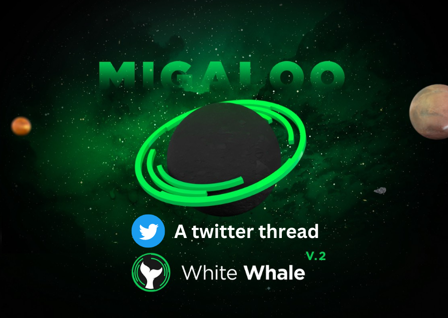 tonyler_'s tweet photo. @Migaloo_Zone  is the new home of the @WhiteWhaleDefi protocol and one of the newest chains in the Cosmos ecosystem. If you don't know much about it yet, read this short thread below...The Whale just entered the cosmos ecosystem...🧵 👇(1/9) https://t.co/tJ4z09lEcv