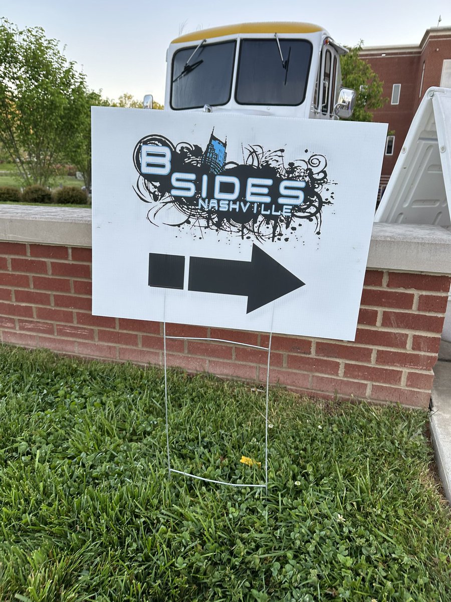bsidesnash's tweet photo. Today is the day, see you all soon! https://t.co/jxRt3SflvK