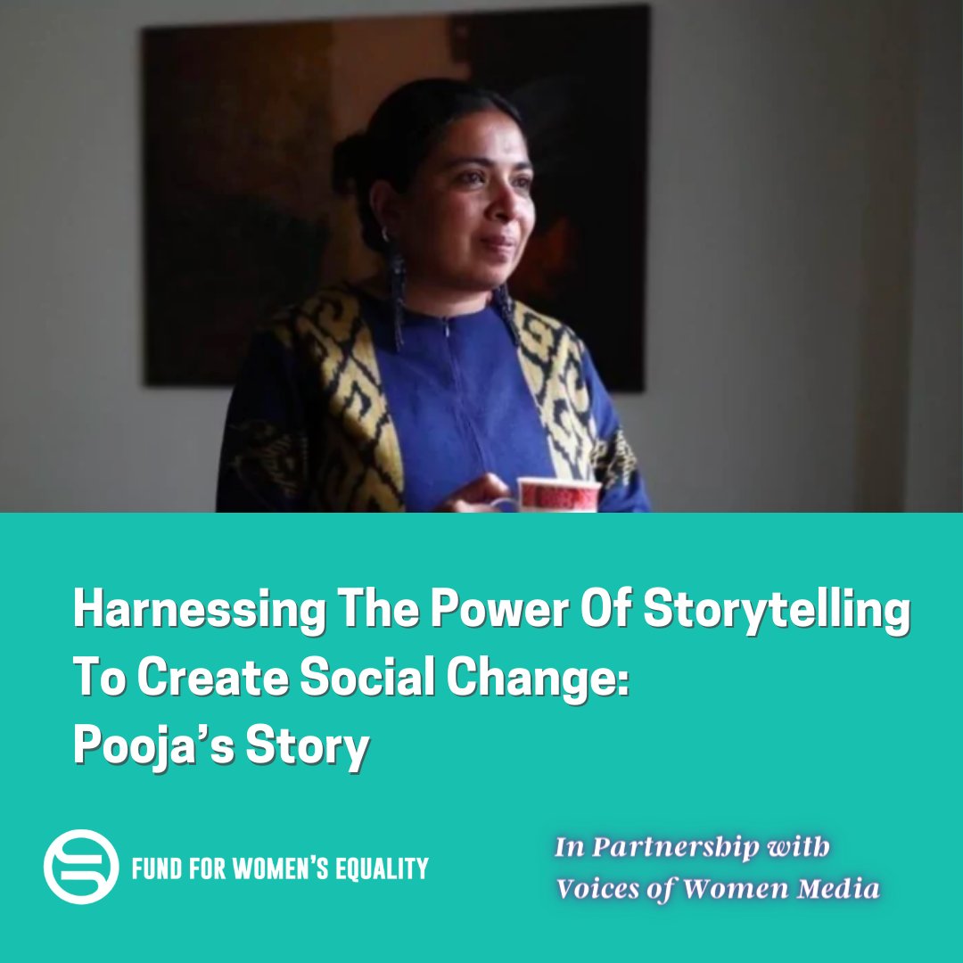 4womensequality's tweet photo. Through Pooja's work as a community-based activist and documentary filmmaker, she has used multimedia as a tool to advocate for women’s rights, peace and security...
Read more here/link in bio: https://t.co/ndo72eyjPQ
#voicesofwomenmedia #ffwe #womensequality #representation https://t.co/hJJJ1YK8vr