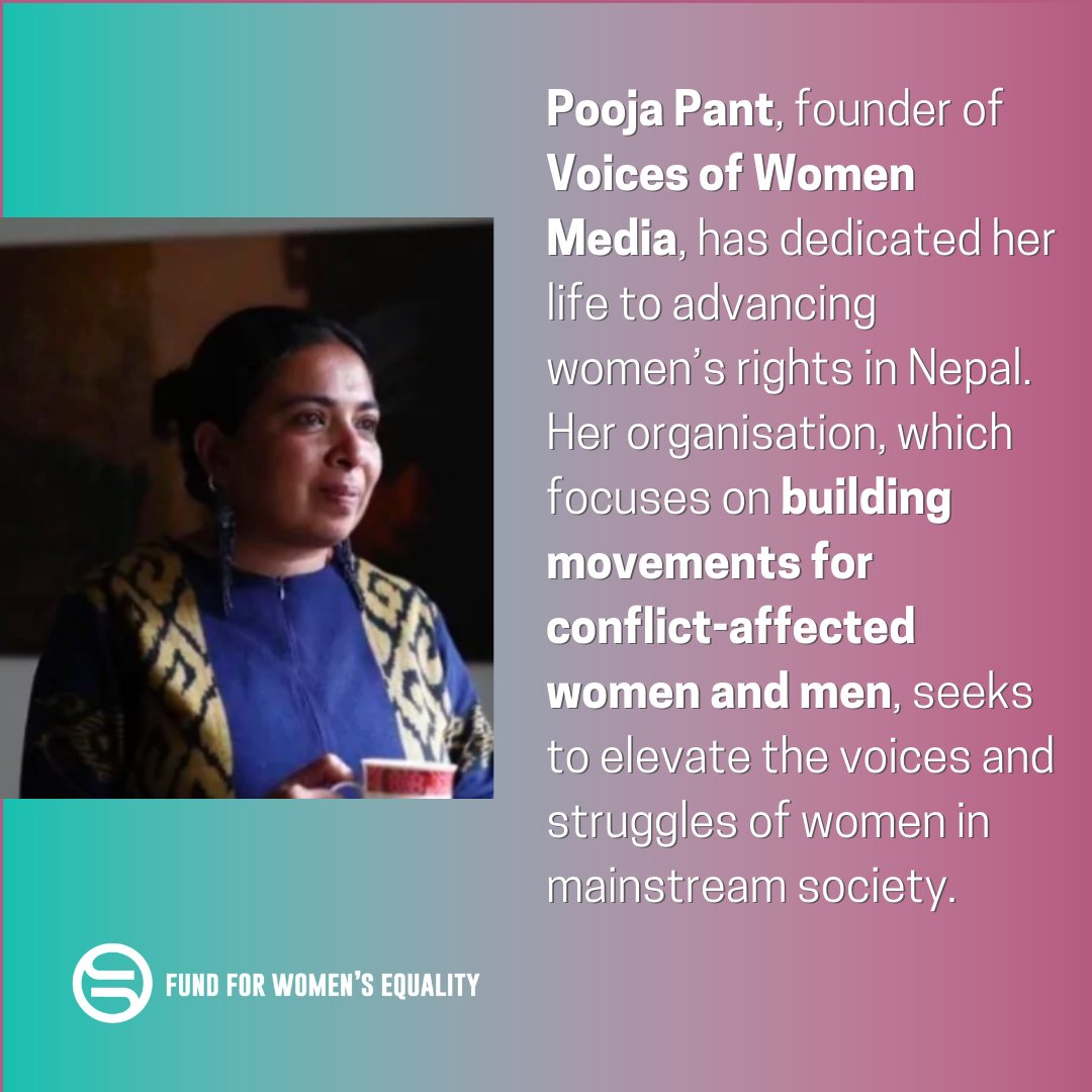 4womensequality's tweet photo. Through Pooja's work as a community-based activist and documentary filmmaker, she has used multimedia as a tool to advocate for women’s rights, peace and security...
Read more here/link in bio: https://t.co/ndo72eyjPQ
#voicesofwomenmedia #ffwe #womensequality #representation https://t.co/hJJJ1YK8vr
