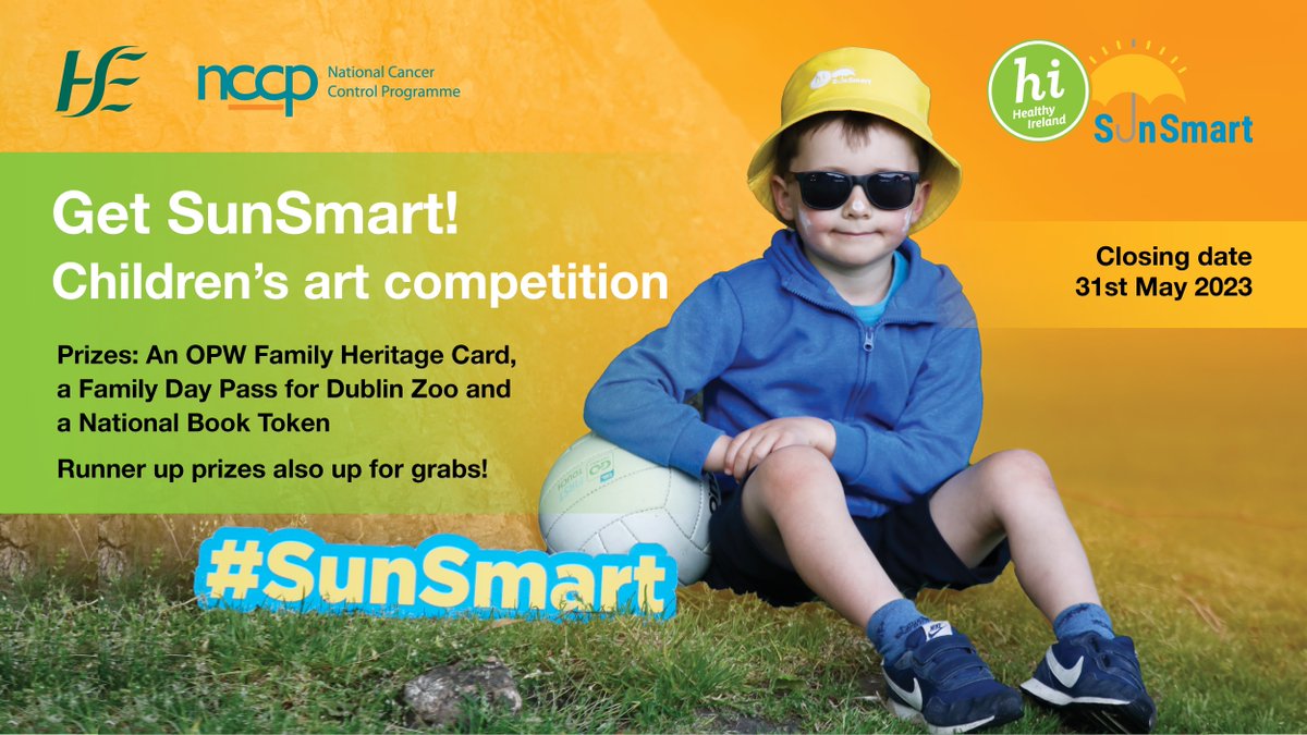 Today <a href="/1Hildegarde/">Hildegarde Naughton</a> Minister Hildegarde Naughton launched the Get SunSmart! Children’s Art Competition, a wonderful opportunity for primary school children to be creative while learning about the importance of protecting their skin when outdoors.
gov.ie/getsunsmart
#SunSmart