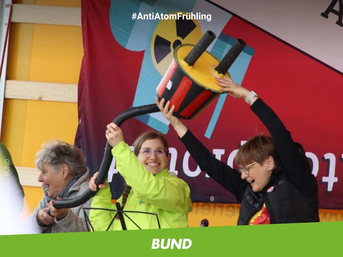 bund_net's tweet photo. #Neckarwestheim zieht der #Atomkraft den Stecker! #Atomausstieg #AntiAtomFrühling 💚🥳🎉 https://t.co/iEuOOFfxlM