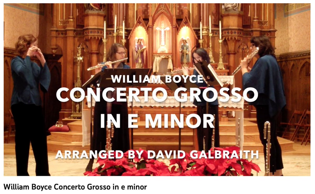 LindseyJGoodman's tweet photo. #PANdemonium4's concert at @uakron on 4/16 at 3 PM includes Boyce Concerto Grosso and works by @MariaGrenfell, @MissMusicNerd,  @TonyZilincik, and Ewazen. Join us in Akron, OH for the Northeastern Ohio Flute Association 8:30-5:30!
https://t.co/pI7E118dVK
https://t.co/JDtDCy0PBB https://t.co/Ig5UmmqlaU